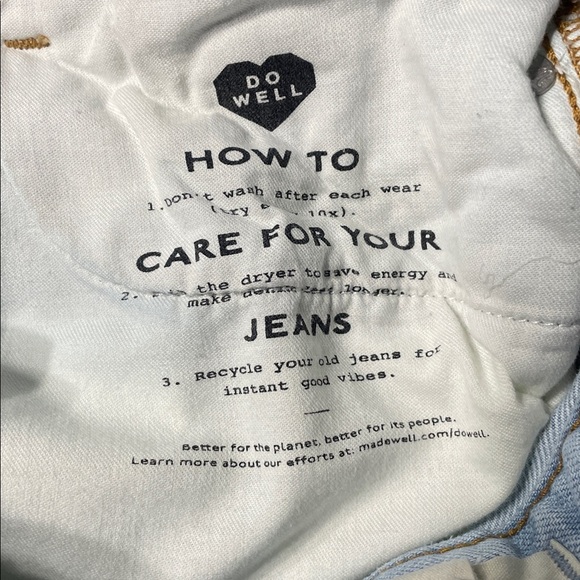 Madewell the curvy perfect vintage Jeans - Picture 12 of 13